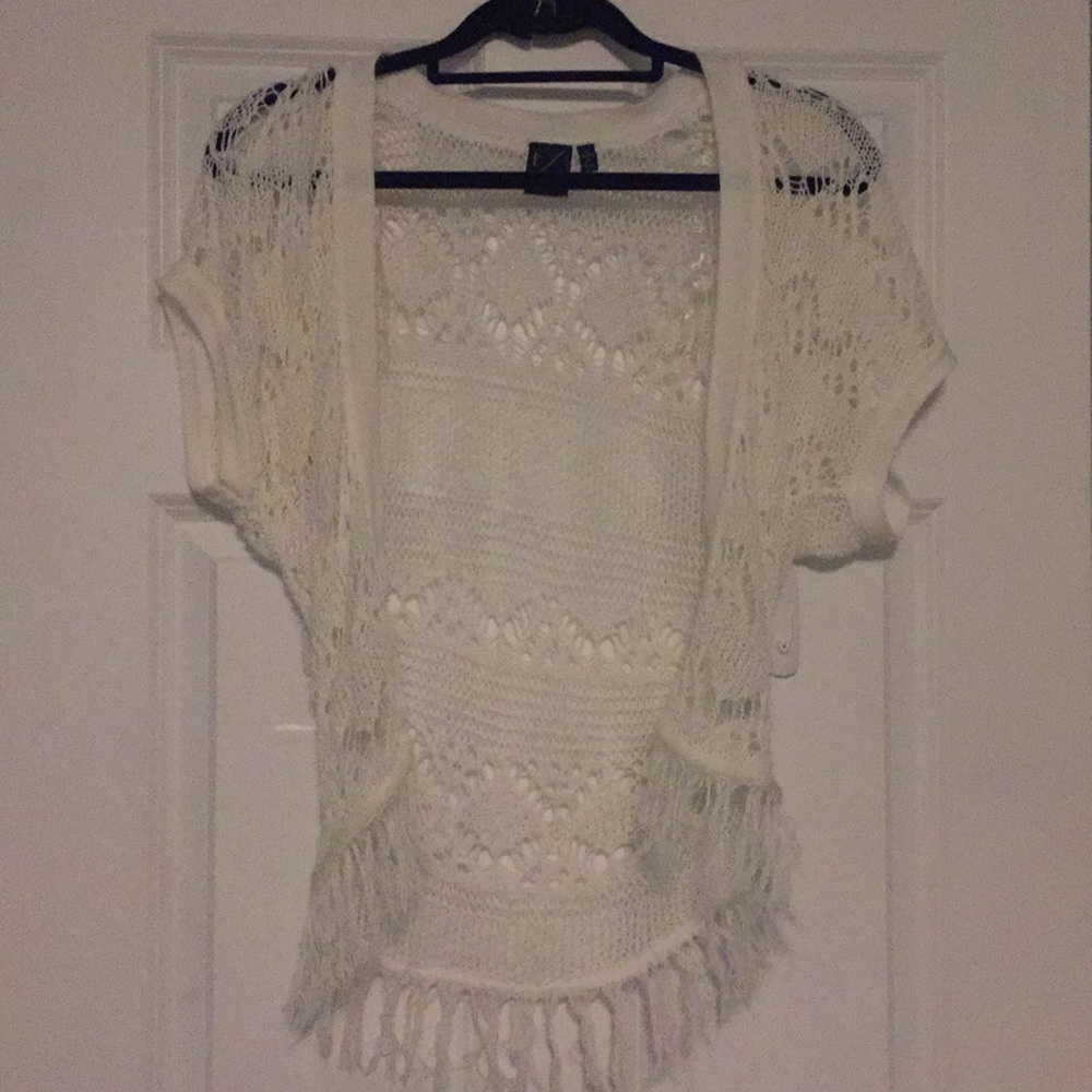 Summery lace cardigan